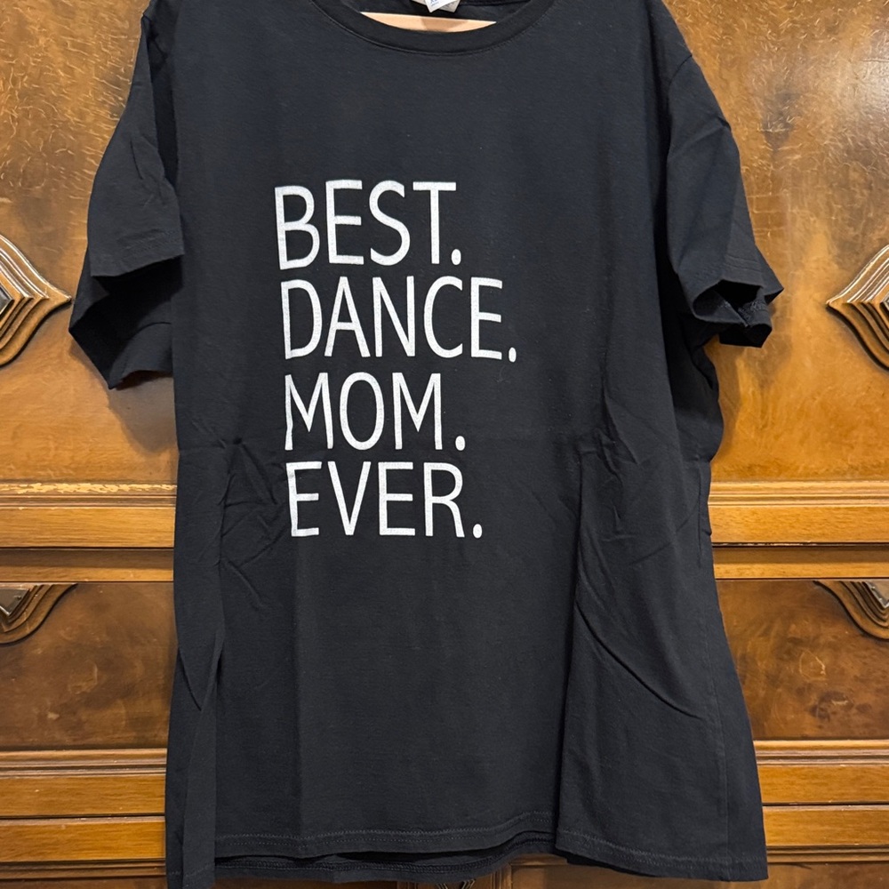 Port and Company Black 'Best Dance Mom Ever' Tee